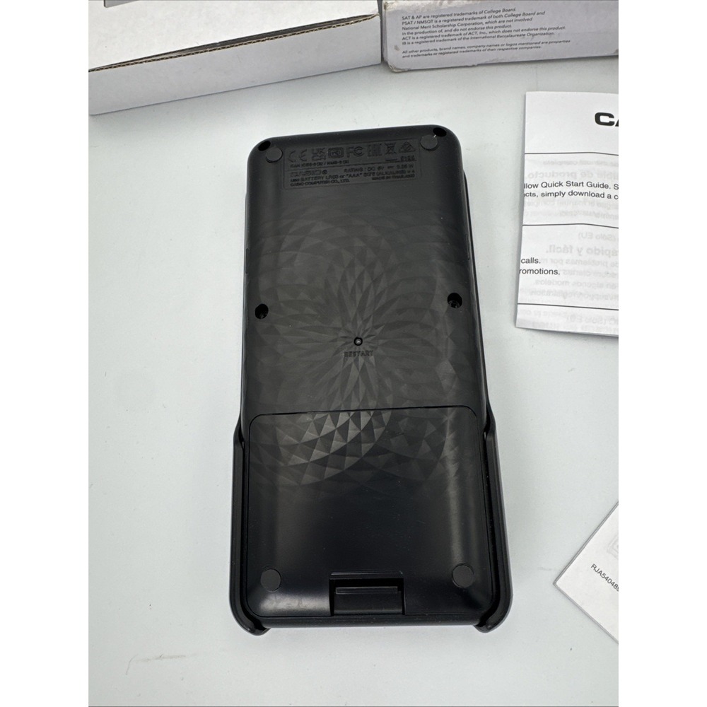 Casio fx-9750GIII Graphing Calculator Python Black Testing/Working-New/Open Box - Picture 5 of 11